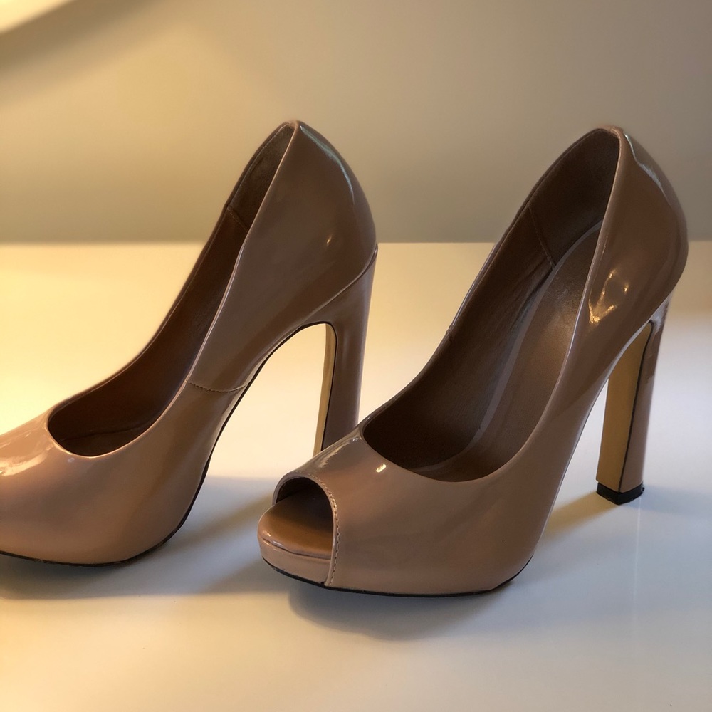 ASOS nude heels
